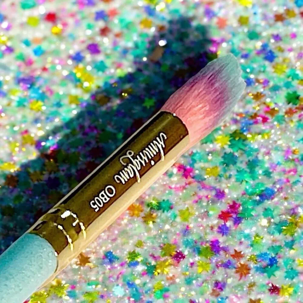 SLMISSGLAM OB05 Rainbow Eye Brush NWOB 1 ct New In Package